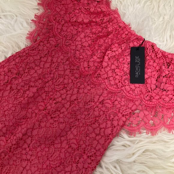 RACHEL ZOE Off-The-Shoulder Mini Adelyn Dress - Picture 5 of 12